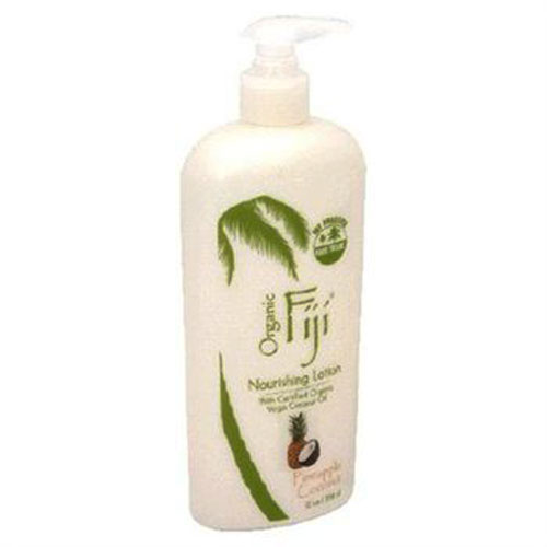 Organic Fiji Nourishing Lotion Virgin Coconut Oil For Face And Body Pineapple Coconut - 12 Oz